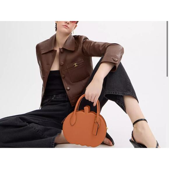 Coach Pumpkin Bag - Picture 3 of 9